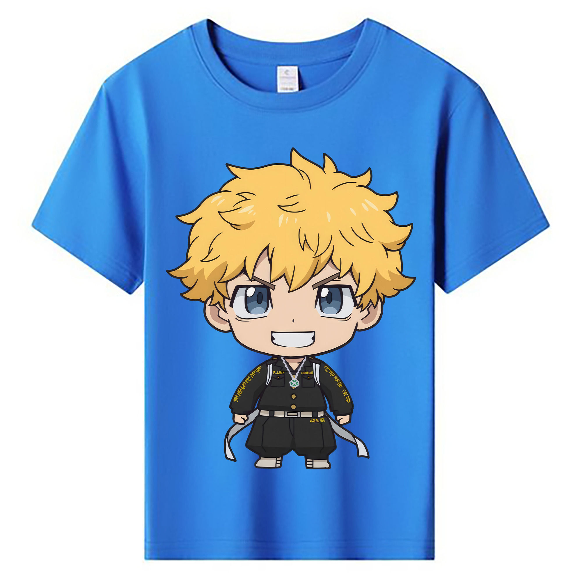 （画像用） 東京リベンジャーズ Tokyo Revengers 綿100％キッズTシャツ（フロントプリント）